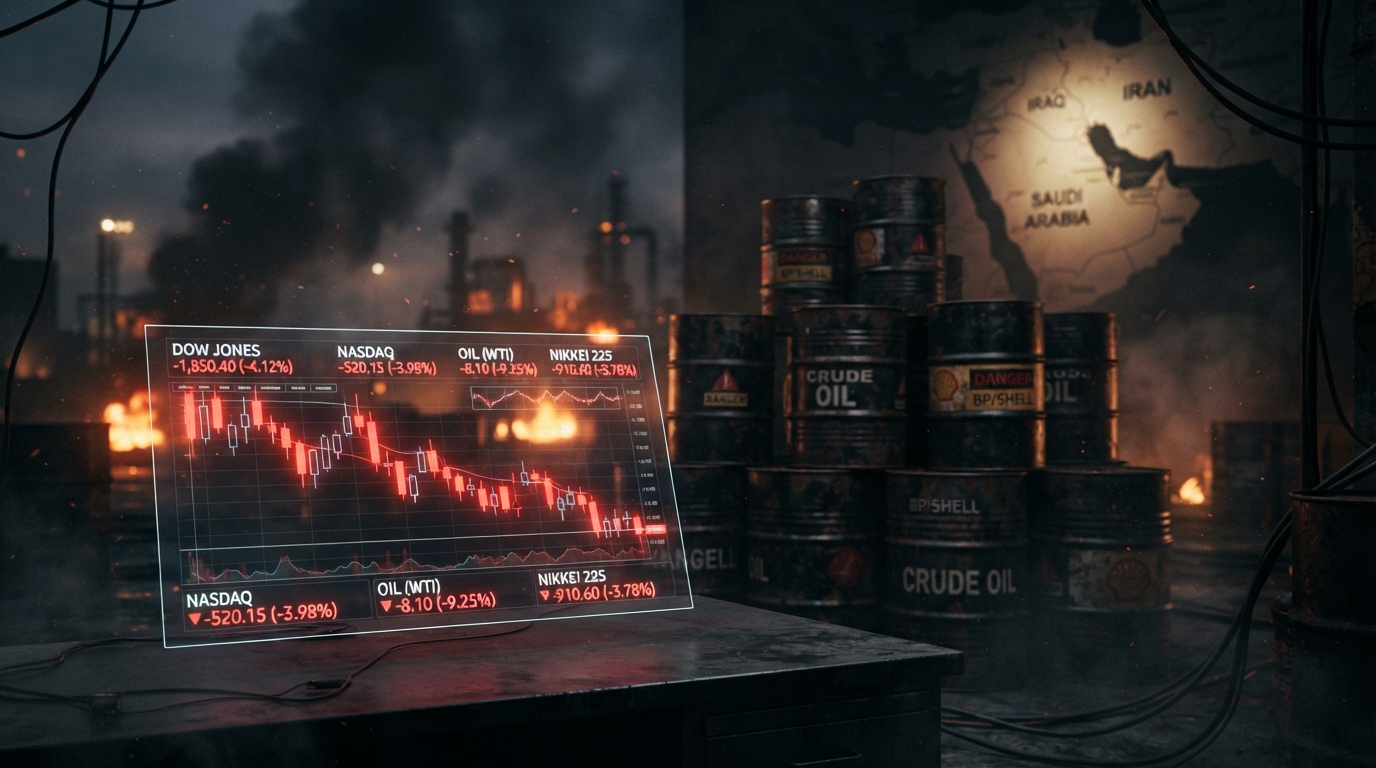 Global Markets Under Pressure as Middle East Tensions Push Oil Higher