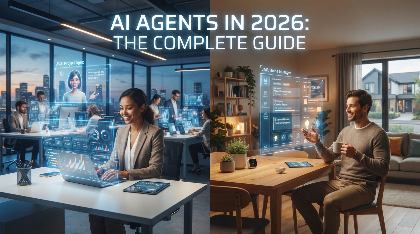 AI Agents in 2026: How Intelligent AI Assistants Are Changing Work, Business, and Everyday Life