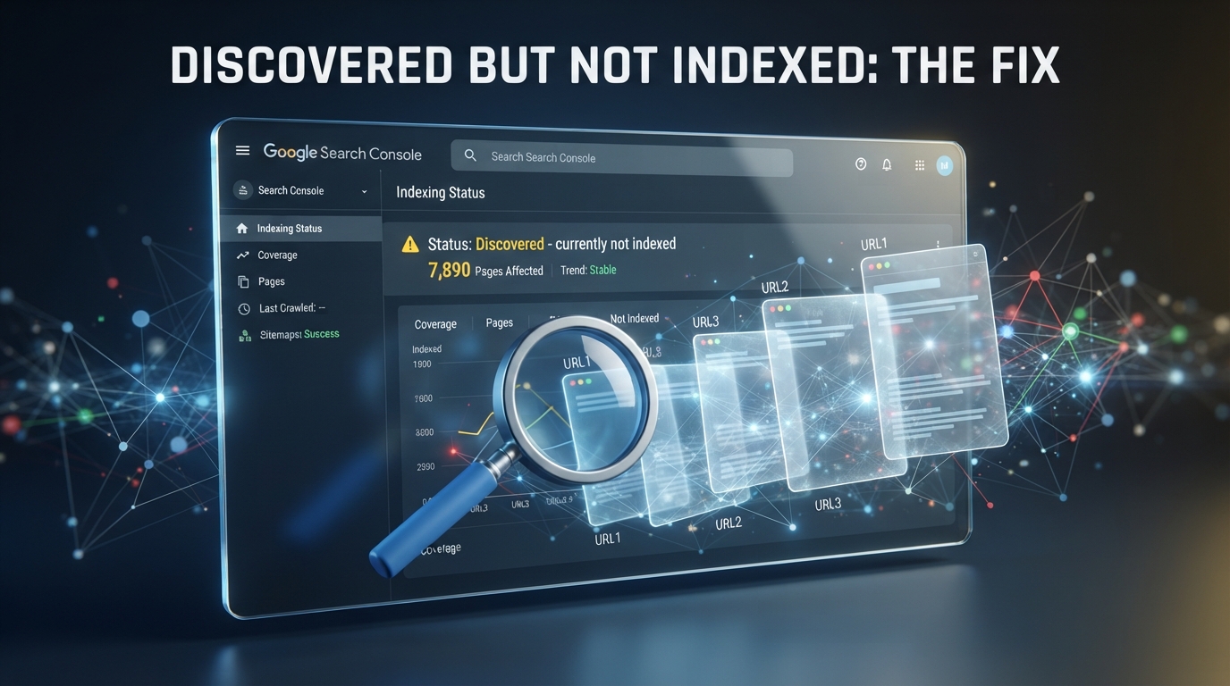 Google Discovered Currently Not Indexed: Why Your Pages Are Not Indexed and How to Fix It