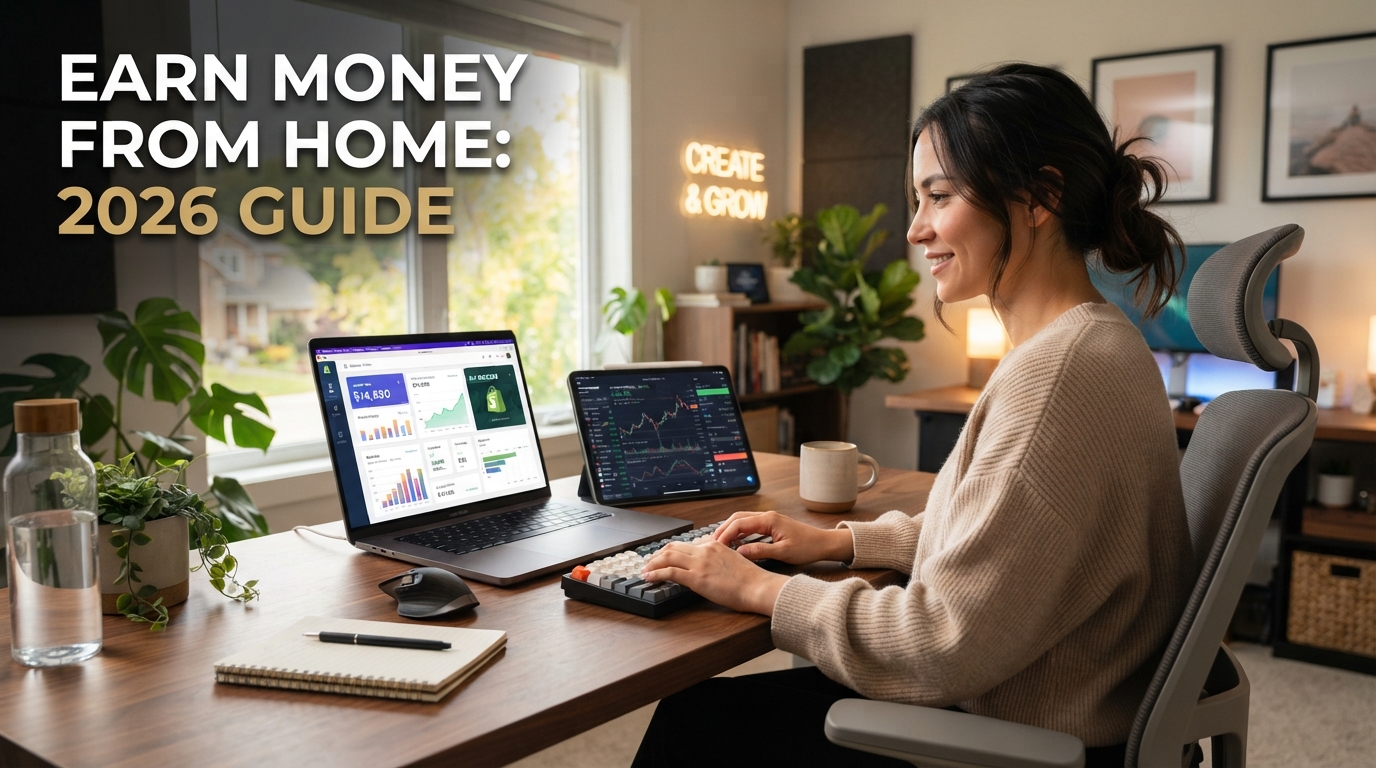 How to Make Money Online in 2026: 15 Real Ways to Earn Money From Home