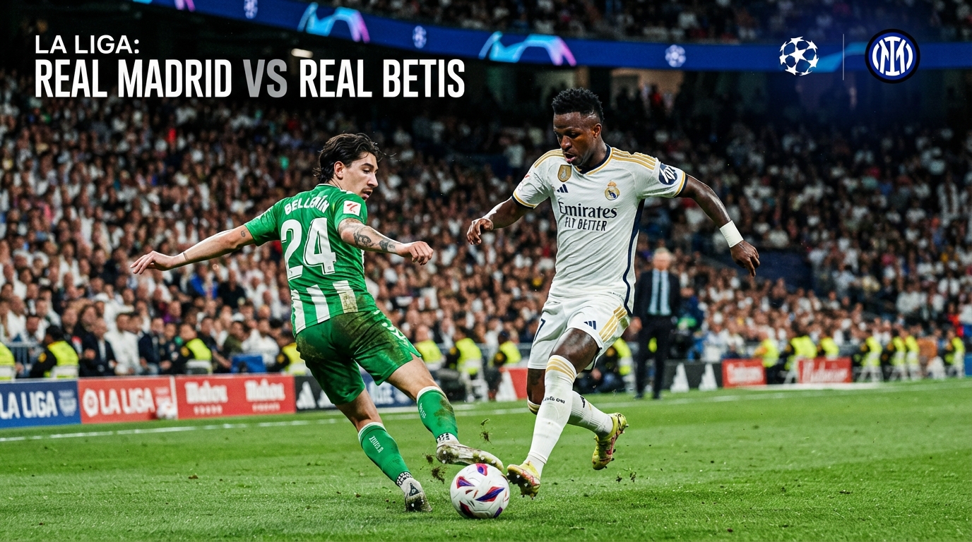 ريال مدريد أمام ريال بيتيس اليوم.. مواجهة قوية قبل صدام إنتر ميلان | Real Madrid vs Real Betis