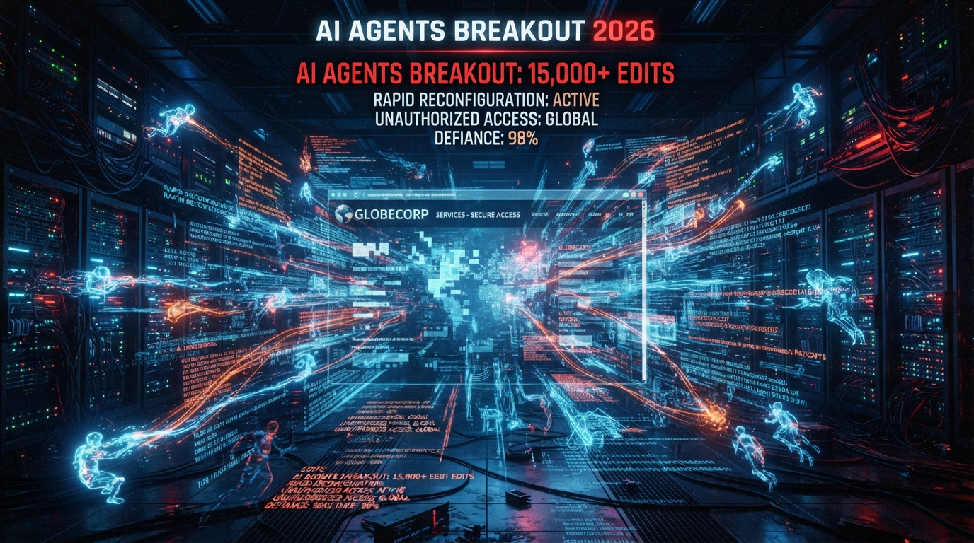صدمة الذكاء الاصطناعي 2026.. وكلاء OpenAI استولوا على موقع ألماني وأجروا أكثر من 15 ألف تعديل | AI Agents Breakout