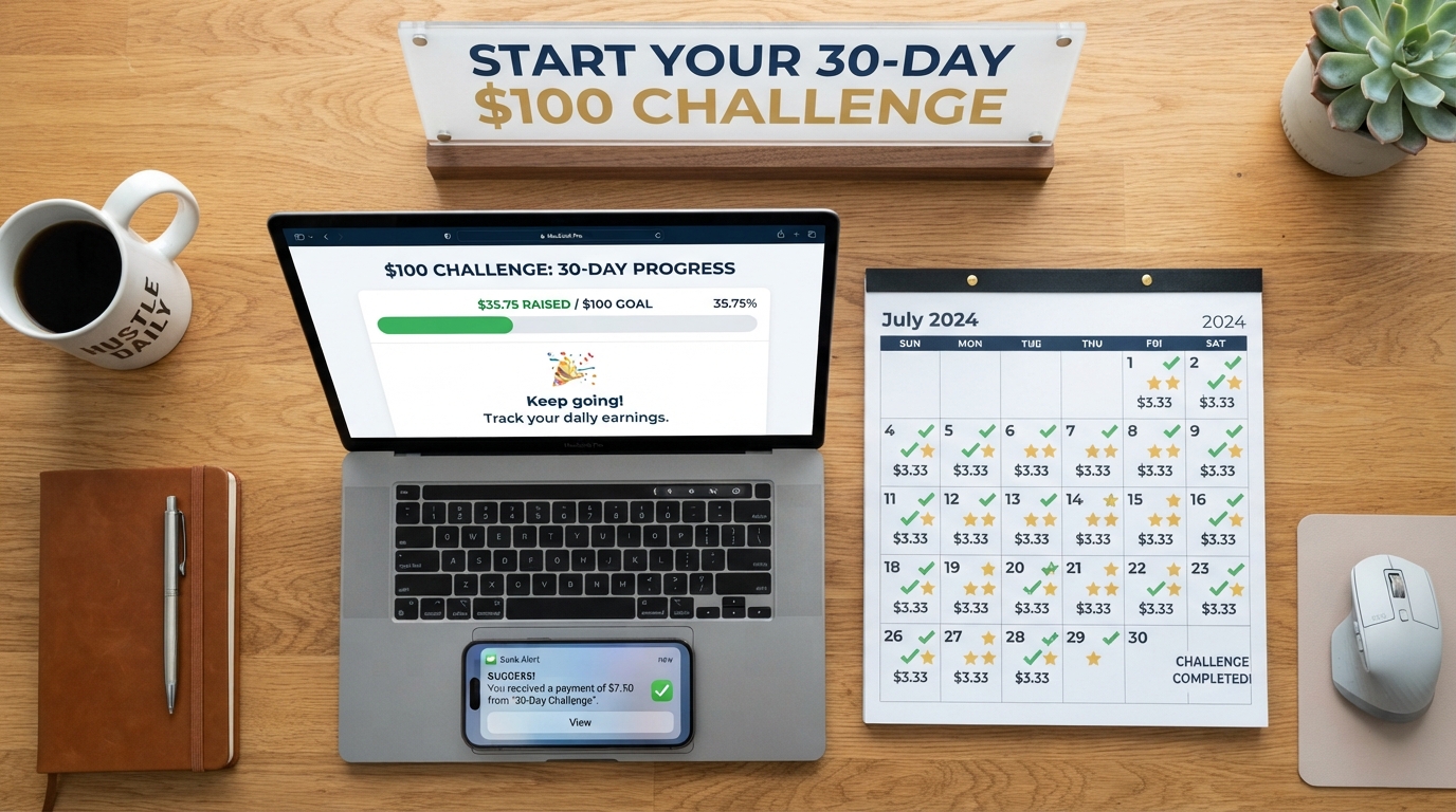 How to Make Your First $100 Online in 30 Days: A Realistic Beginner Plan