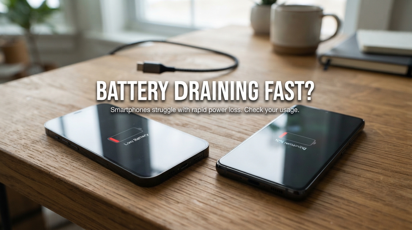 Why Is My Phone Battery Draining So Fast? 10 Fixes for iPhone and Android
