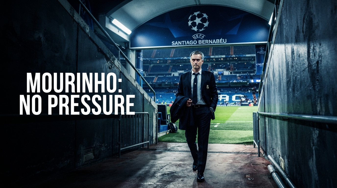 Mourinho Returns to the Champions League With Real Madrid — Why He Says There Is No Pressure