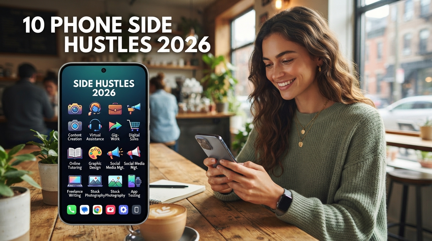 10 Side Hustles You Can Start From Your Phone in 2026