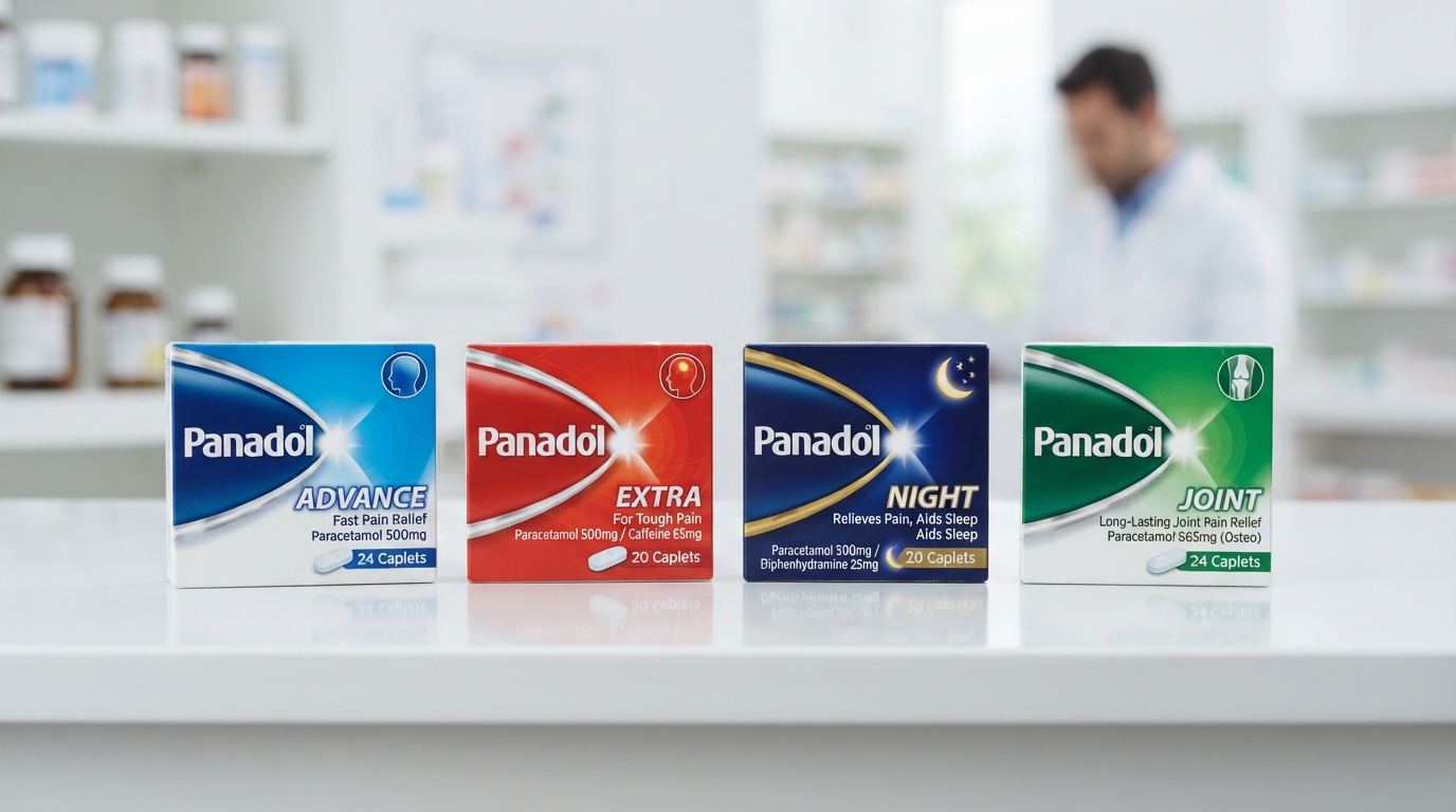 Panadol Types Explained: What Is Each One Used For and What Is the Difference?