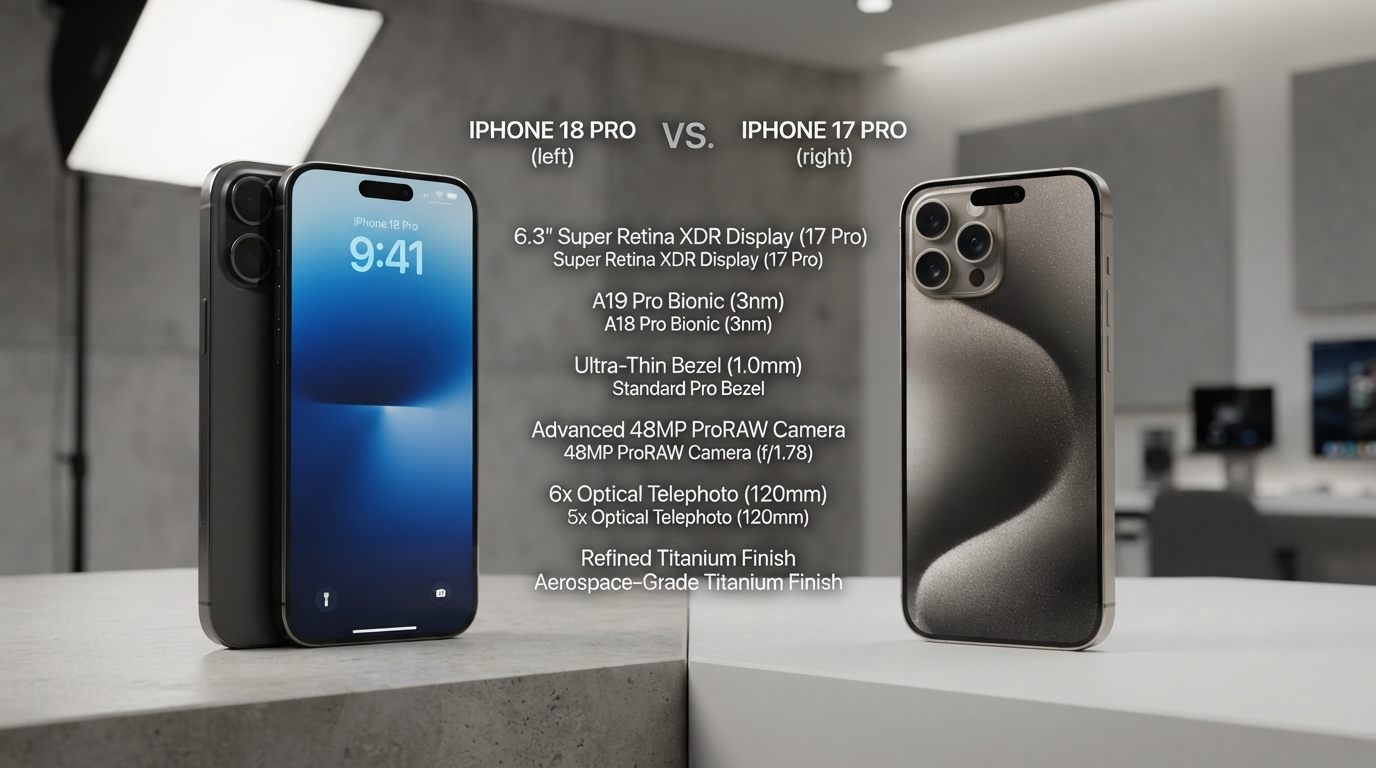 iPhone 18 Pro vs iPhone 17 Pro: What Actually Changed and Is It Worth Upgrading?
