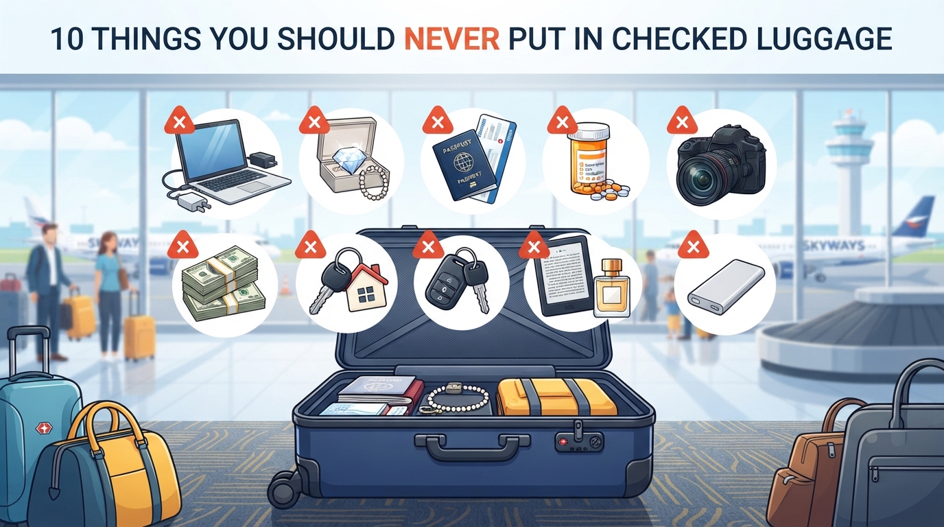 10 Things You Should Never Put in Checked Luggage