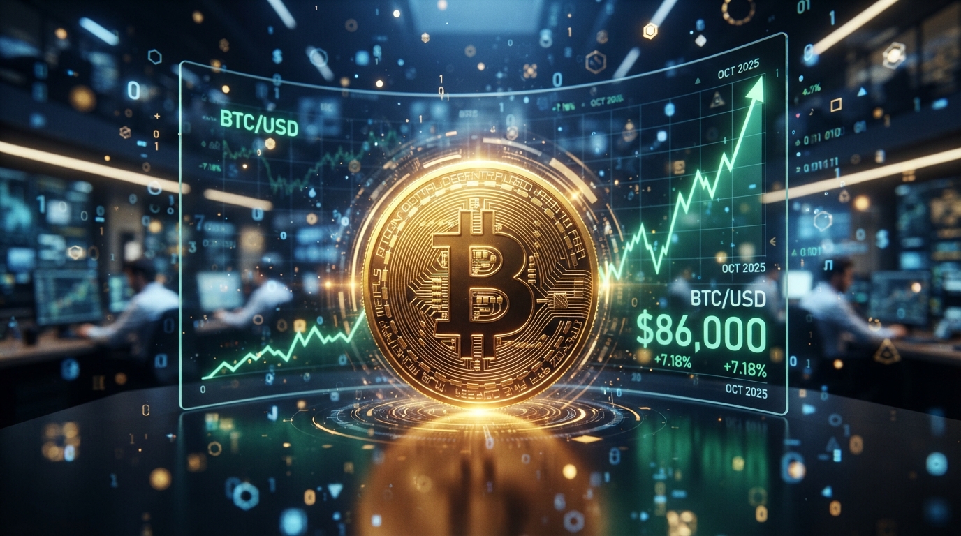 Bitcoin Price Today: BTC Returns Above $86,000 — What Is Happening and What Comes Next?