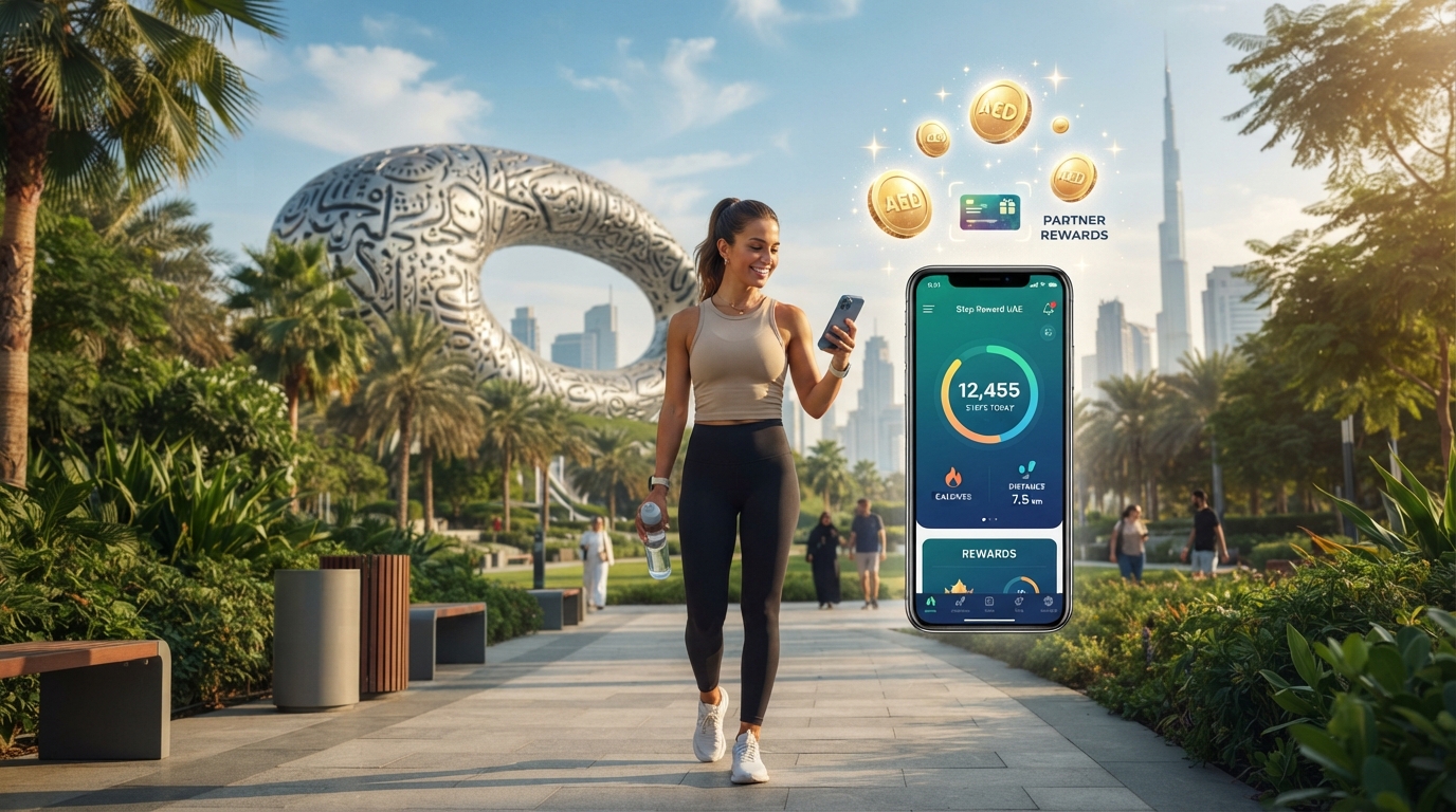 Best Walking Apps That Reward You in UAE (2026): Earn Rewards for Your Steps