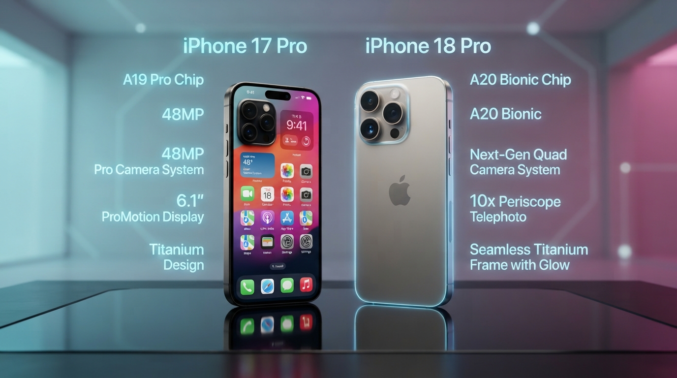 iPhone 18 Pro vs iPhone 17 Pro: Is It Worth Upgrading in 2026?